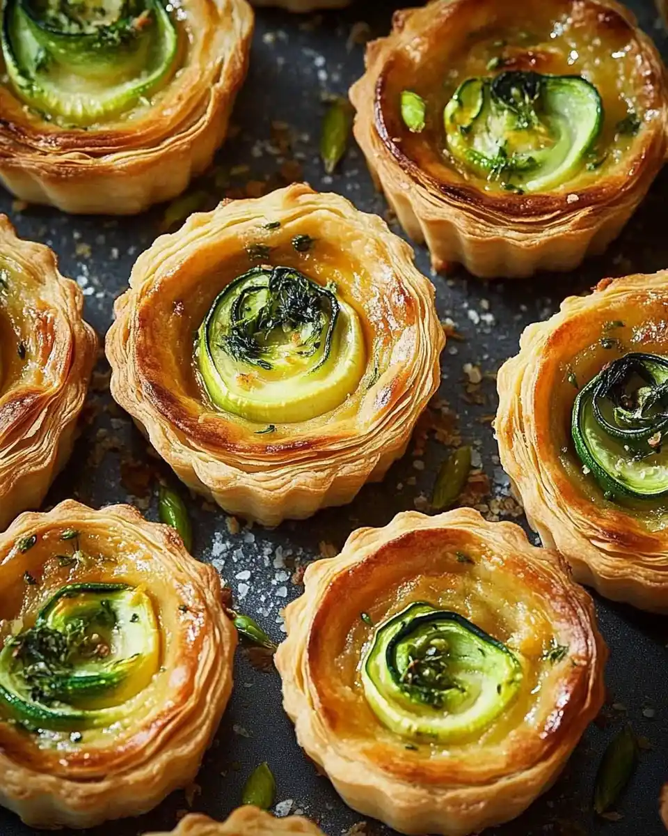 Erbsen-Tartelettes mit Zucchiniblüten: So gelingt's lecker!