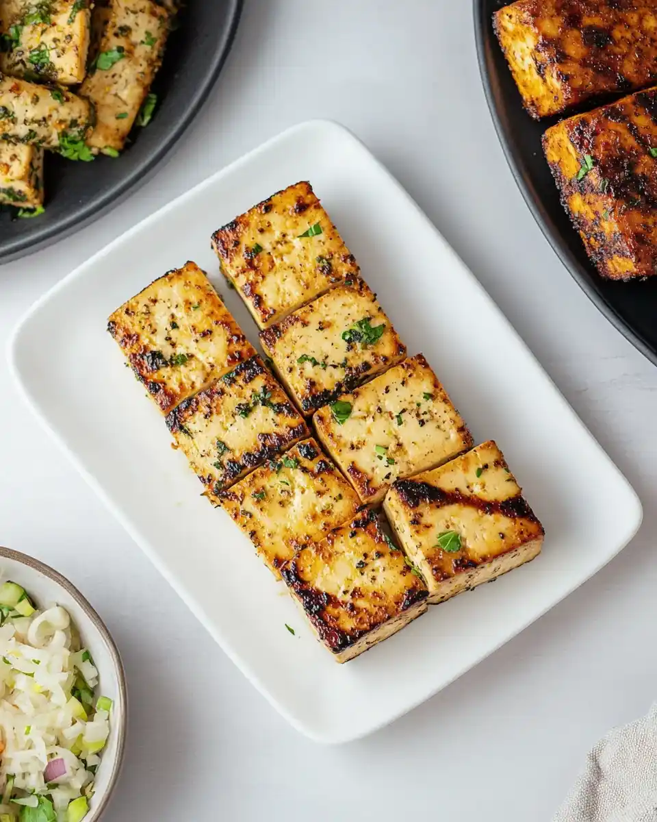 Gegrillter Tofu mit Kräutern: So gelingt das Rezept!
