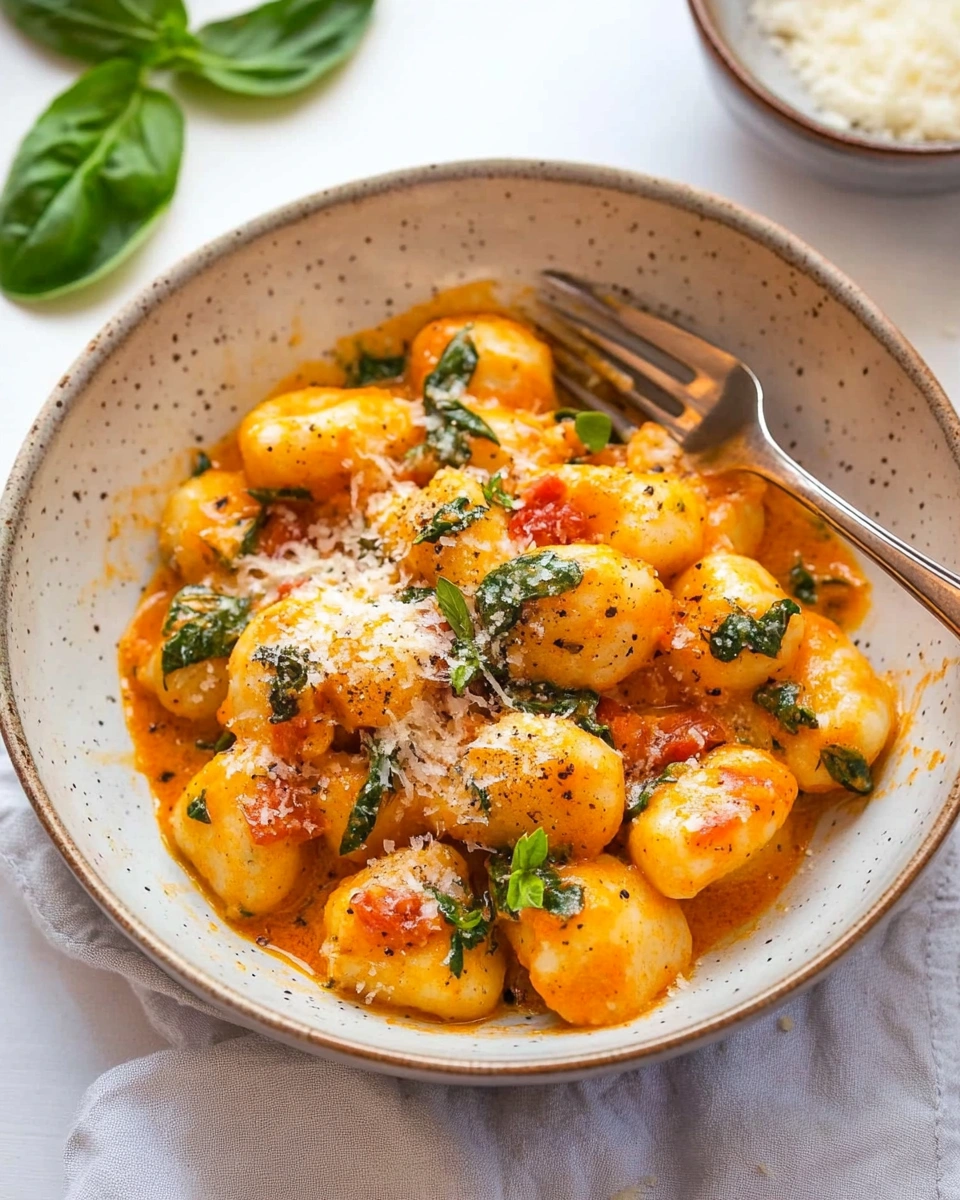 Gnocchi mit getrockneten Tomaten und Spinat: Entdecken Sie das Rezept!