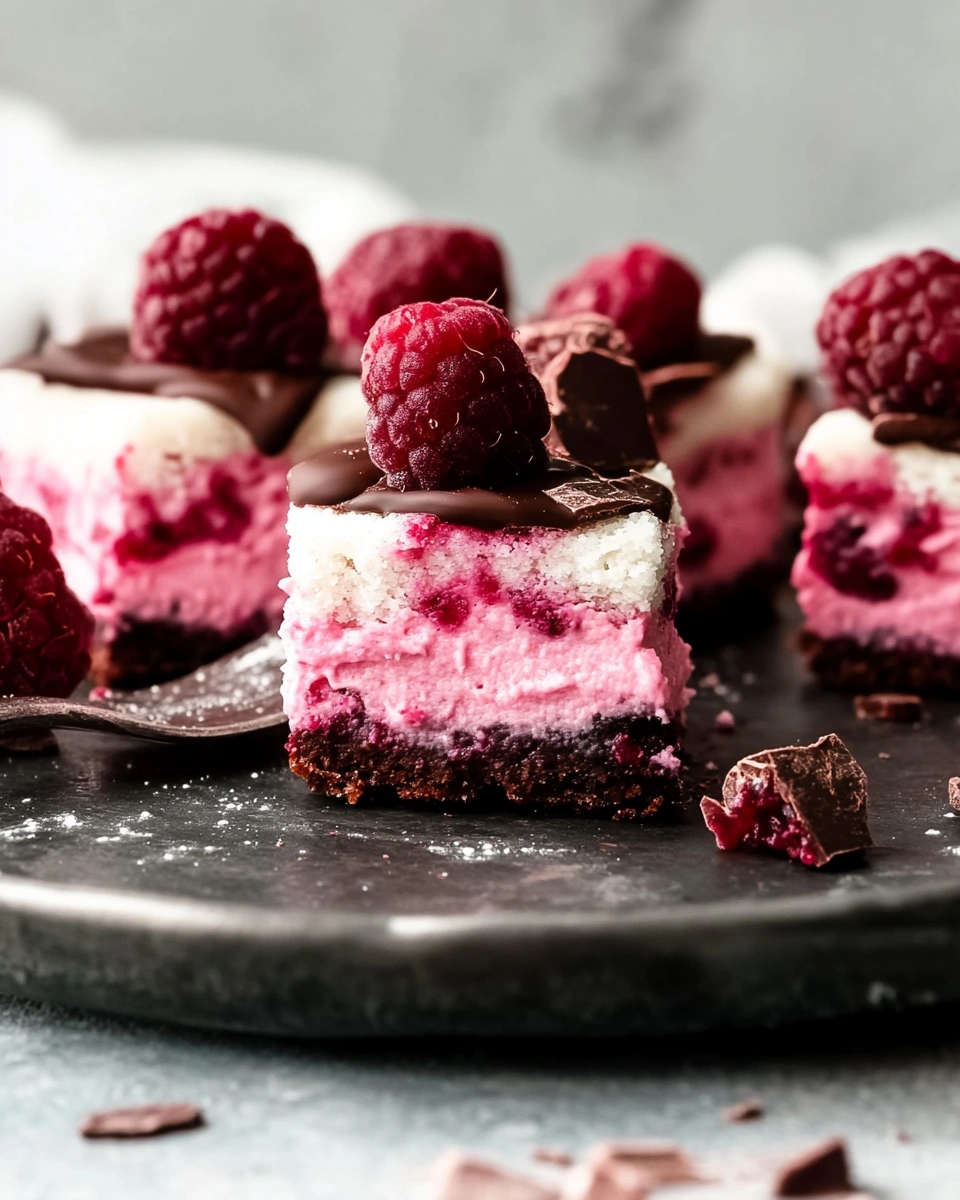 Himmlische Himbeer-Käsekuchen-Bites mit Schokoladenkruste verzaubern!
