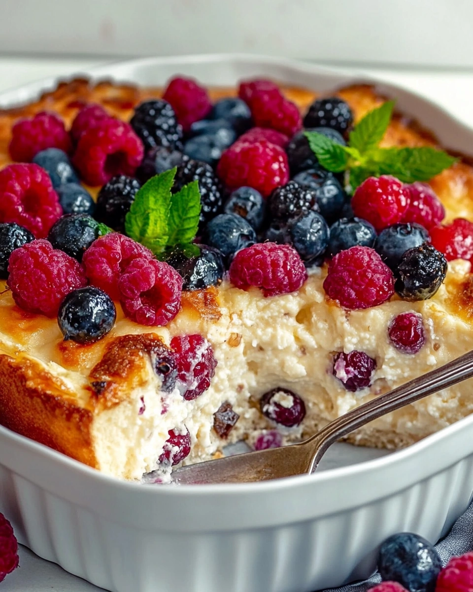 Himmlischer Beerenauflauf: Ein einfaches Rezept für Genuss!