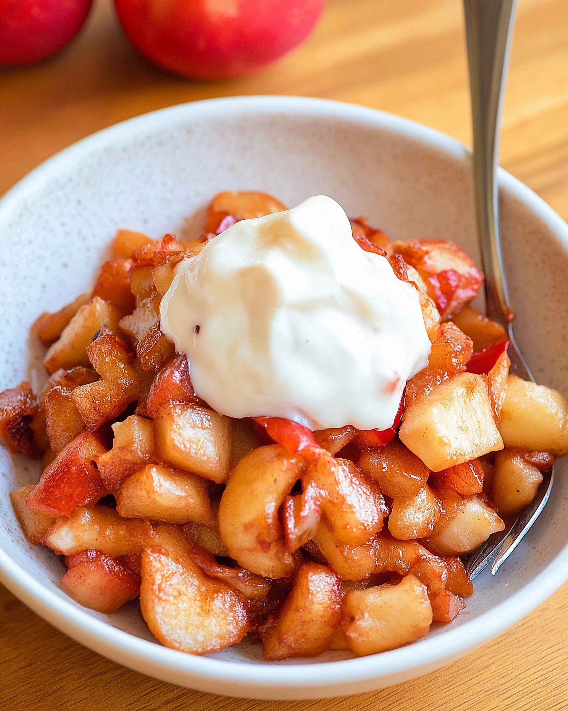 Karamellisierte Äpfel aus der Heißluftfritteuse: So gelingt's!