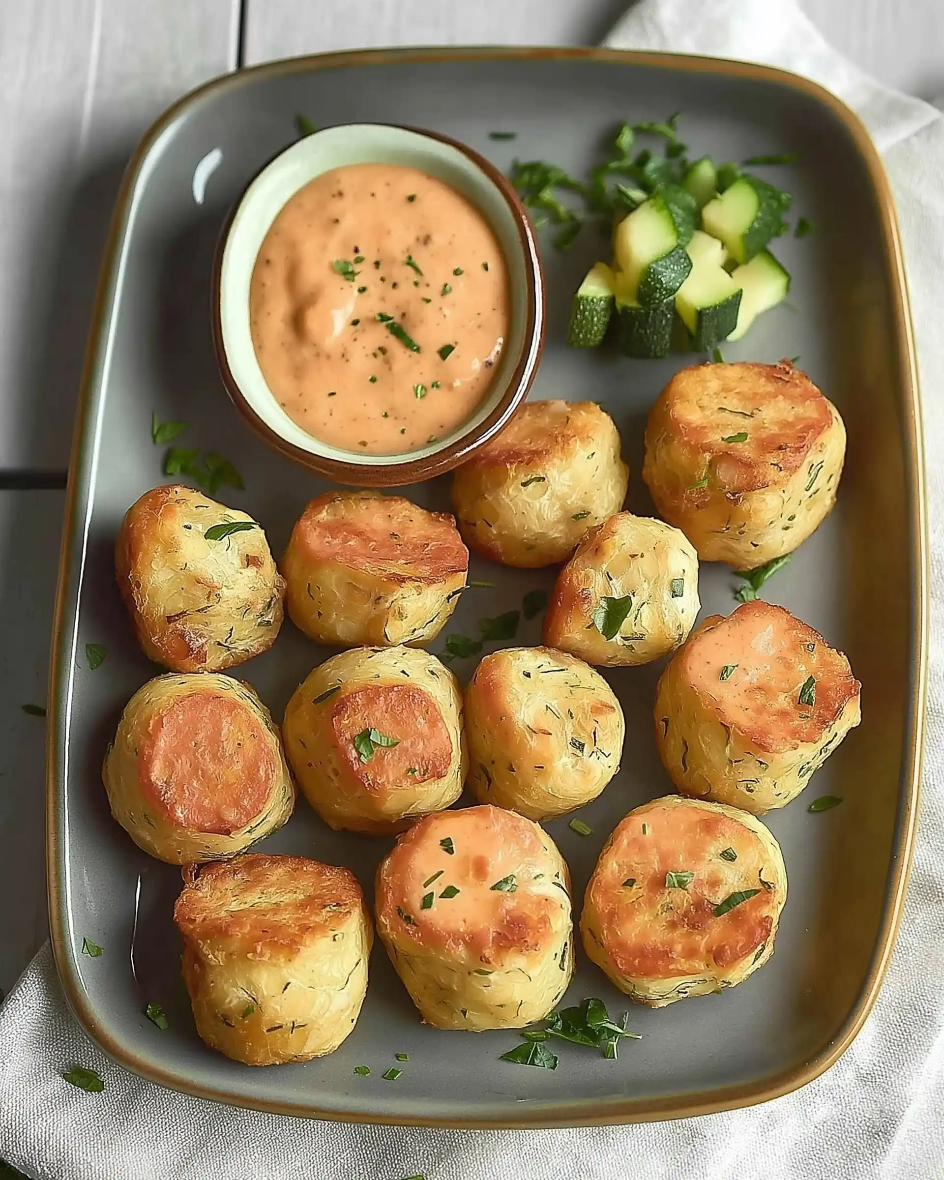 Kartoffel-Zucchini-Bällchen: Ein köstliches Rezept entdecken!