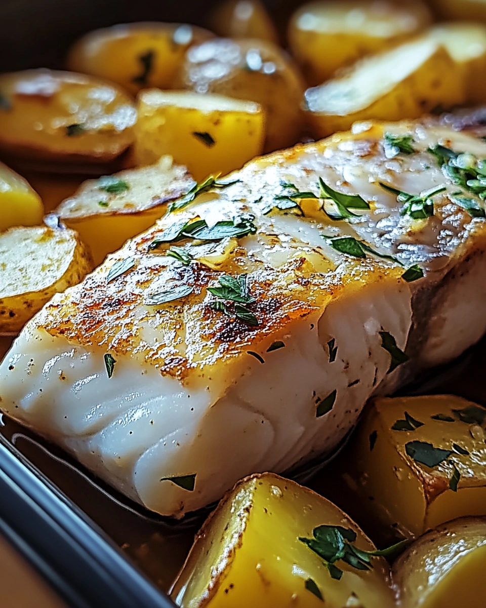 Portugiesischer Ofenfisch mit Kartoffeln: Ein Genuss!
