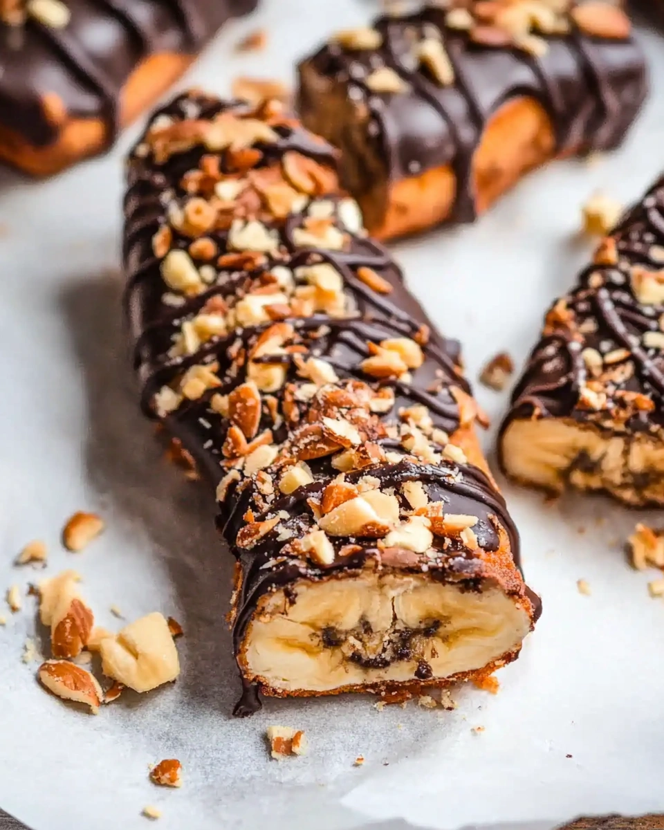 Schokoladige Bananen-Snickers: Ein unwiderstehliches Rezept!