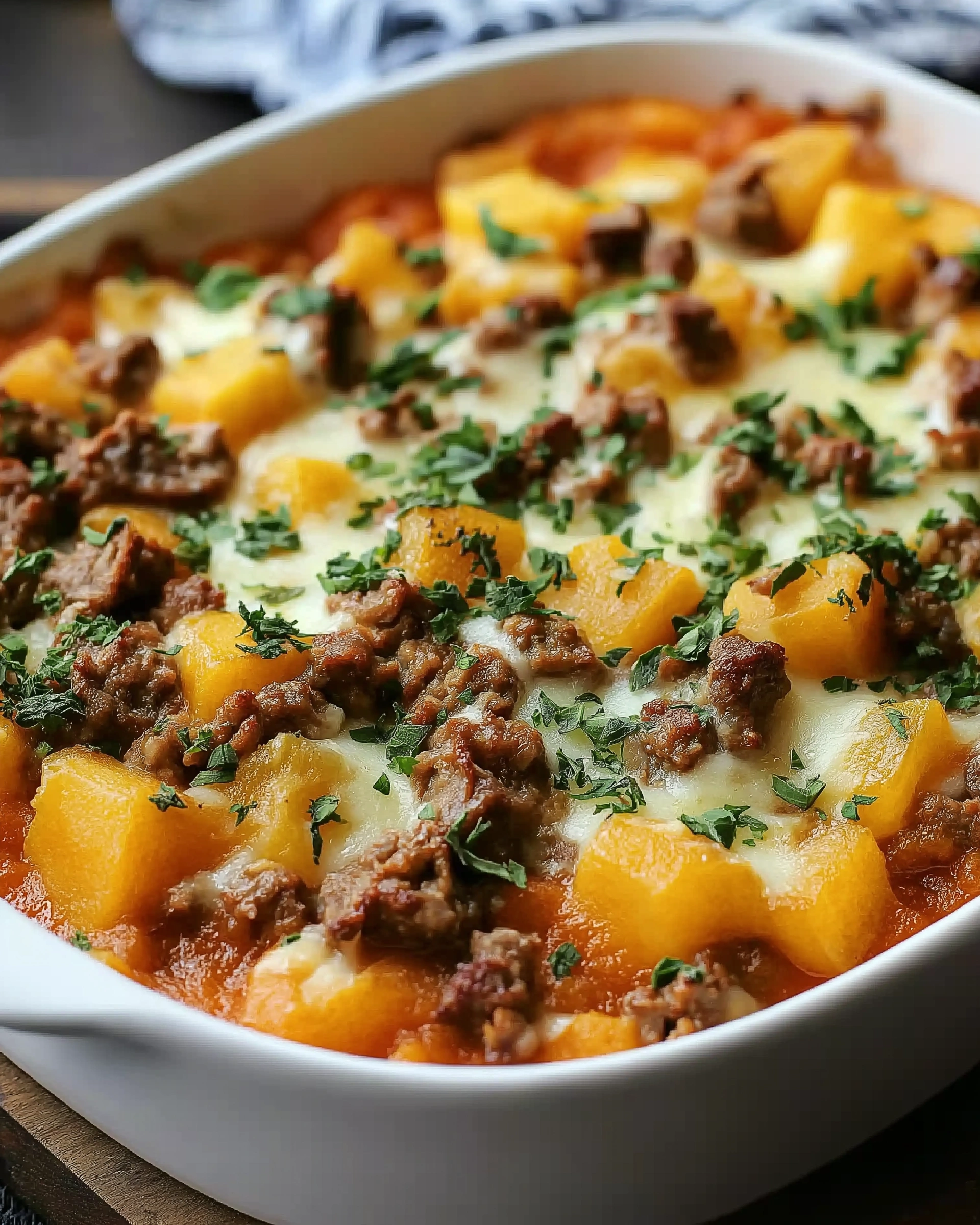 Süßkartoffel-Hackfleisch-Auflauf: Einfach lecker kochen!