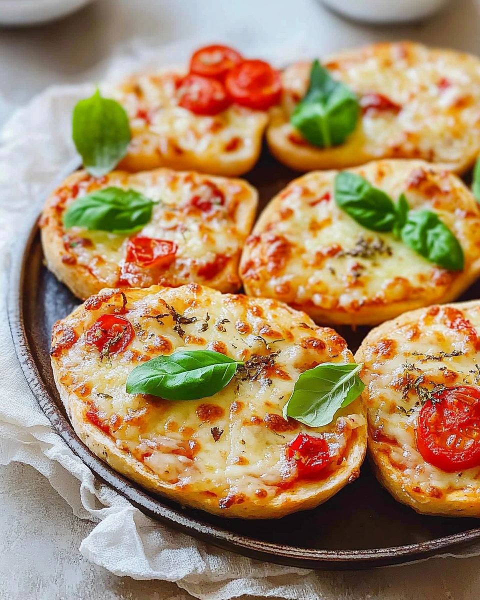 Vegetarische Pizzabrötchen: So lecker und einfach!