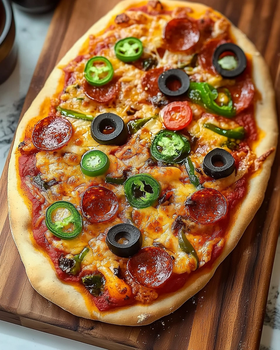 Würzige Honig-Fladenbrot-Pizza: Ein Genuss für alle!