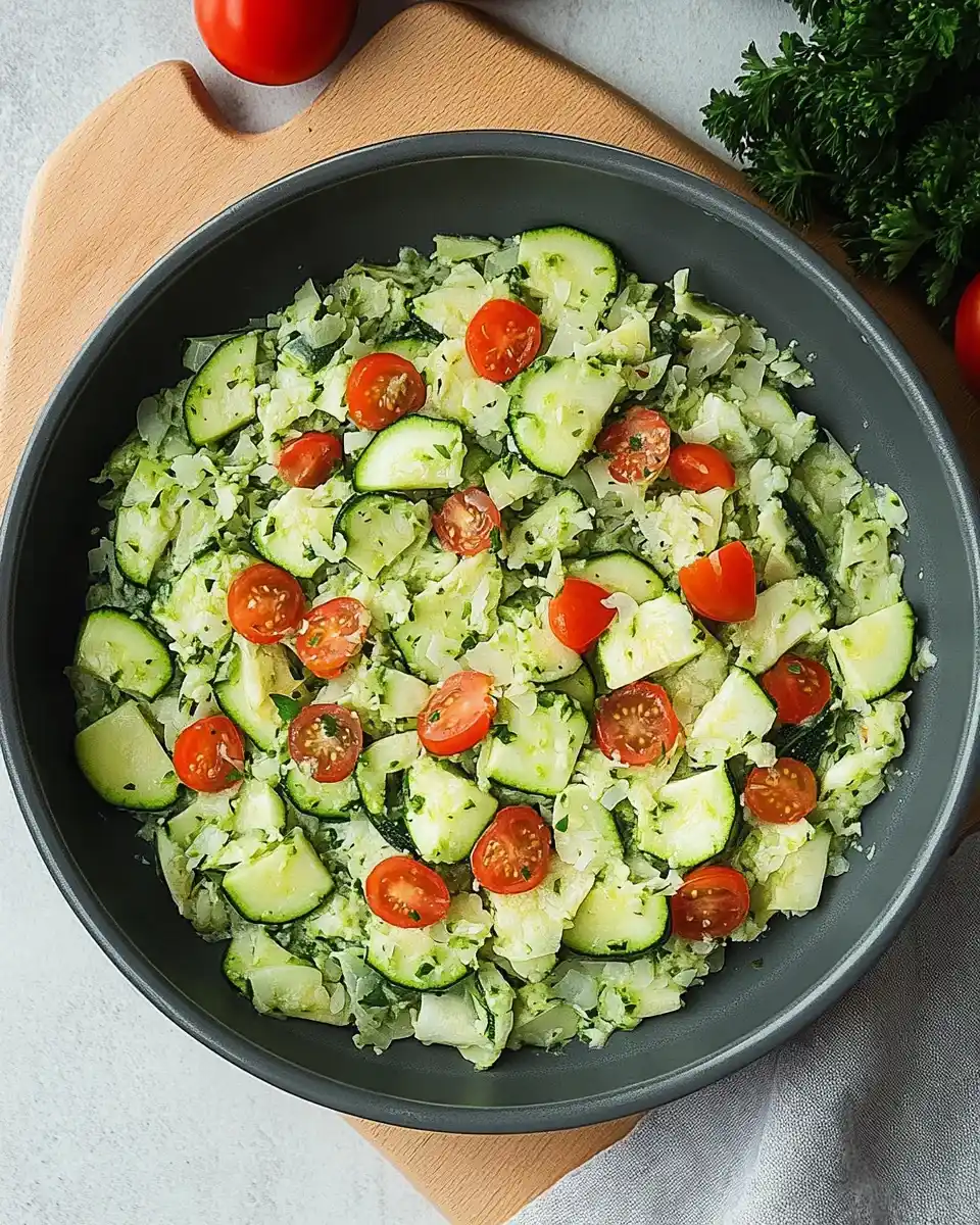 Zucchini-Pfanne mit Reis: Schnelles Rezept für Genuss!