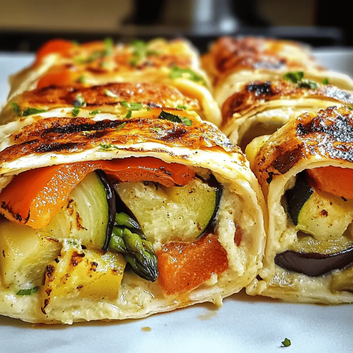 Grilled Vegetable Wraps für den perfekten Sommer