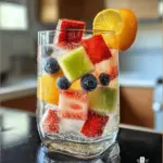 Obst-Eiswürfel