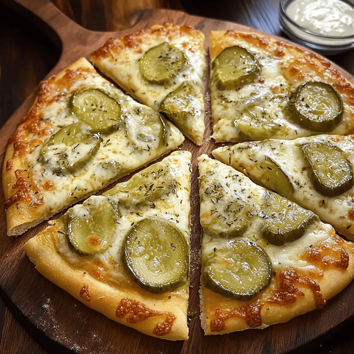 Gewürzgurkenpizza: Schnelles Rezept für Zuhause