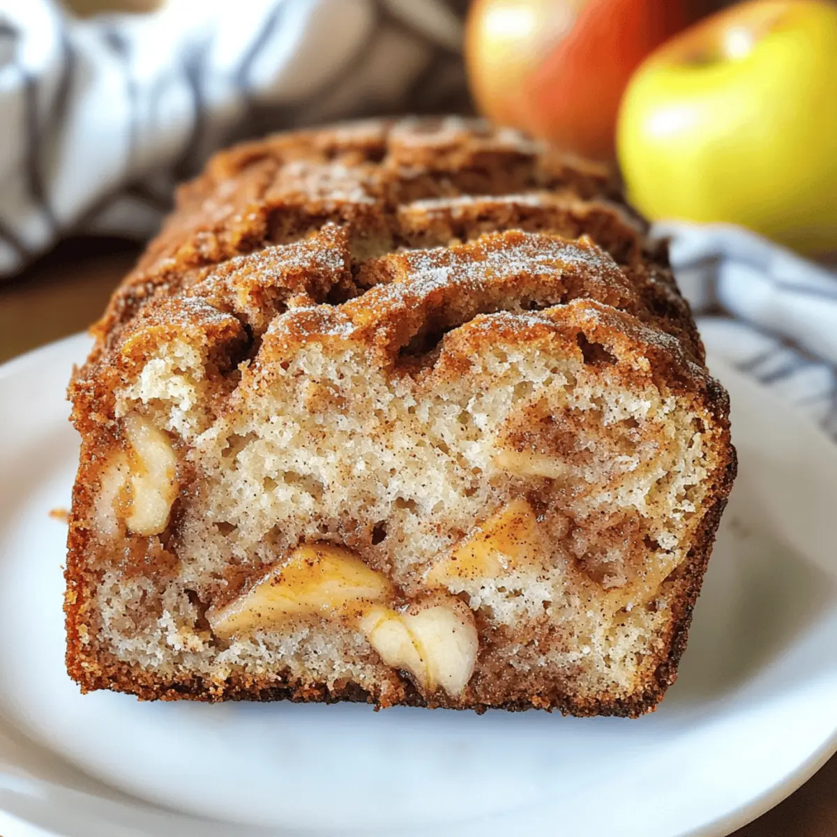 Apfel-Zimt-Brot für den perfekten Herbstgenuss