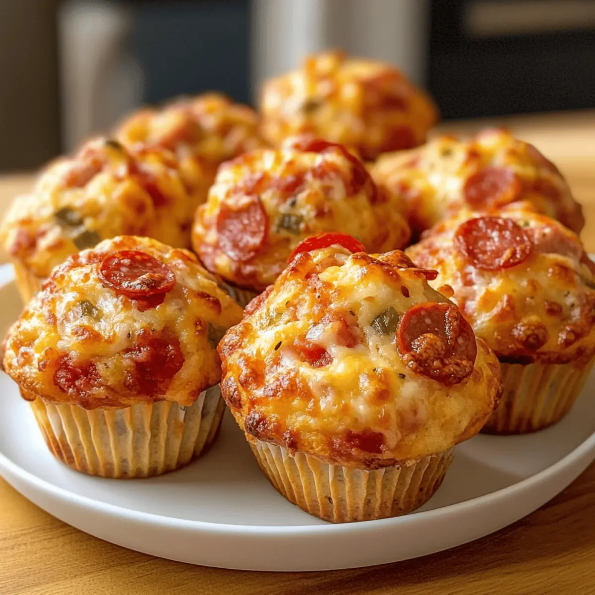 Saftige Pizza-Muffins für jeden Anlass