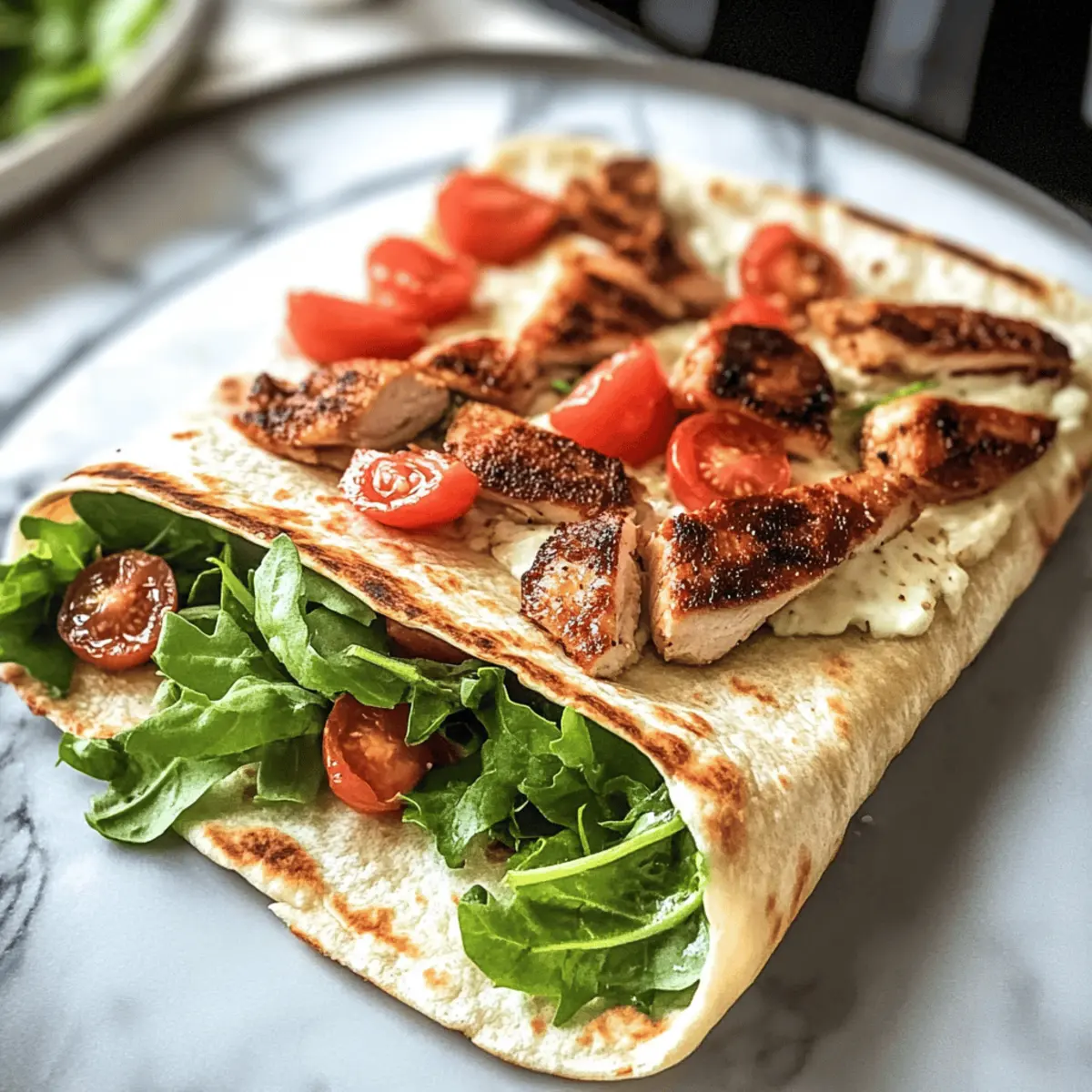 Hüttenkäse Wraps für einen proteinreichen Genuss