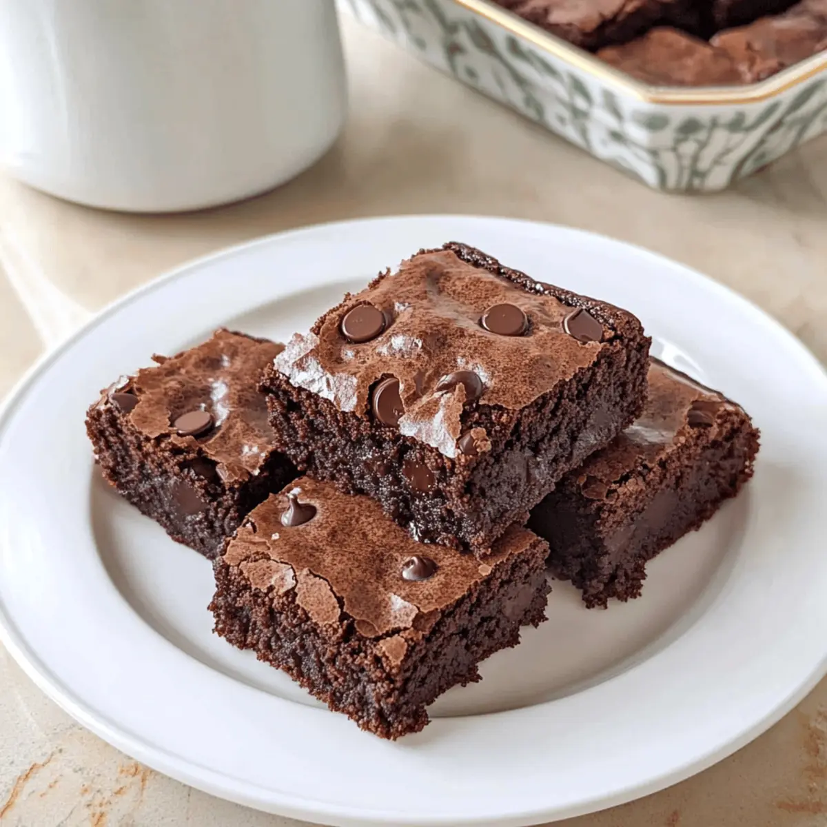 Luftfritteuse Brownies: Fudgy Schokoladenfreude