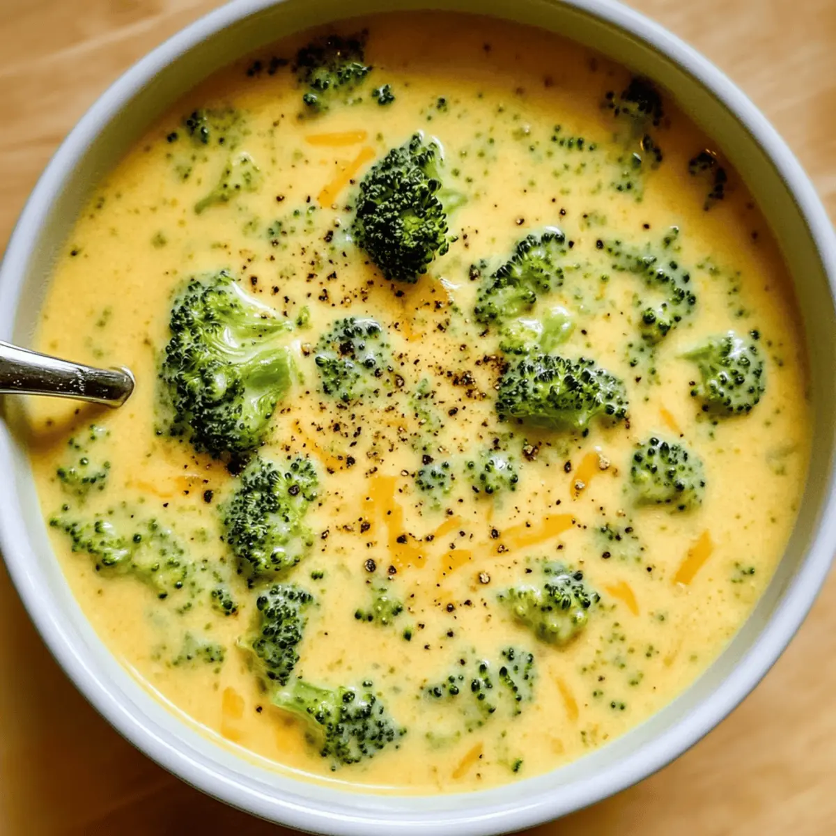 Brokkoli Käse-Suppe selbst gemacht für jeden Tag