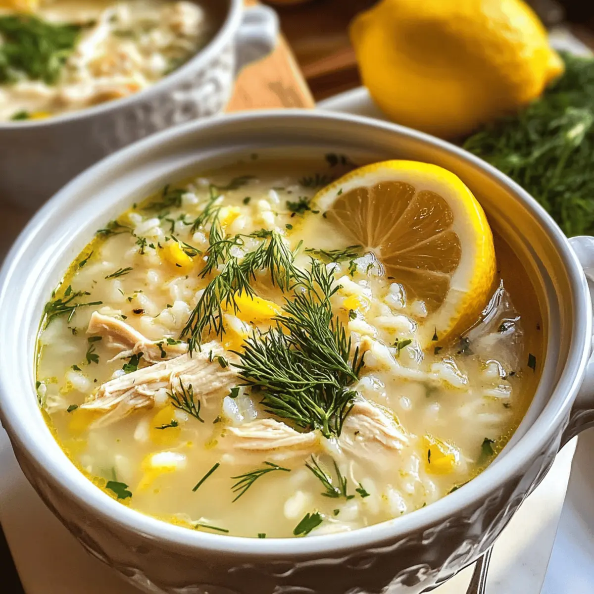 Köstliche Avgolemono-Suppe für wärmende Momente