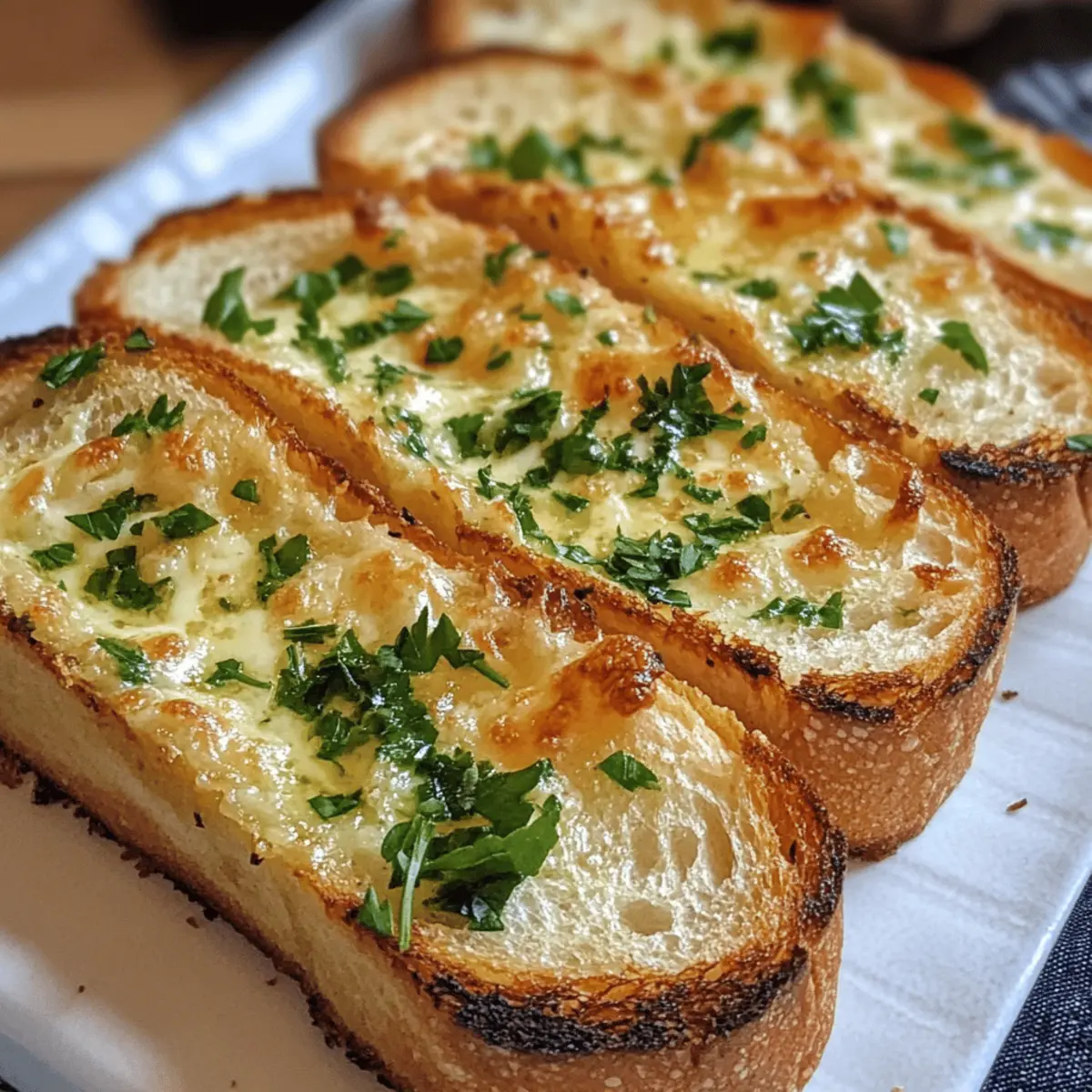 Luftfritteuse Knoblauchbrot – Knusprig und lecker!