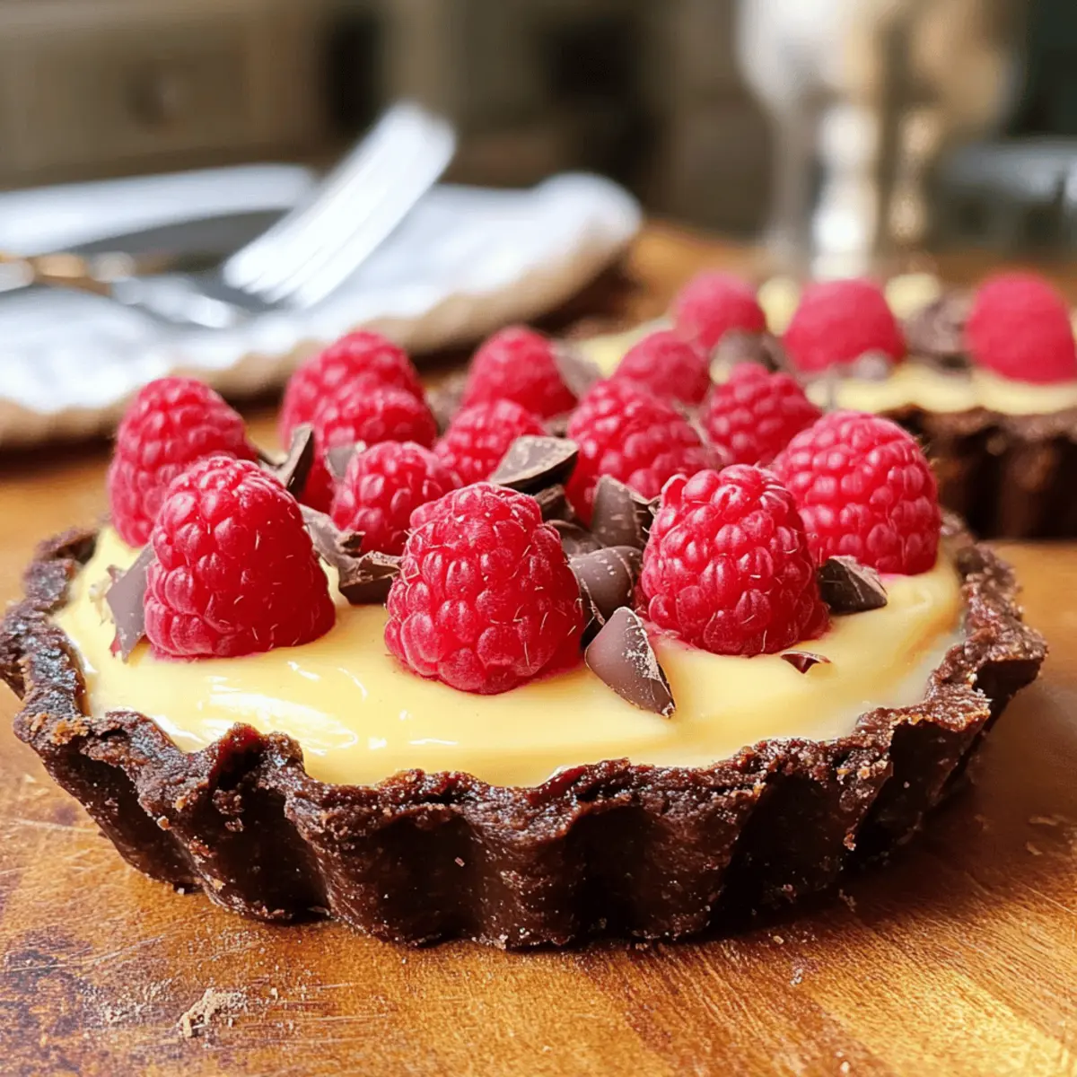 Weiße Schokolade Himbeer-Tarte für süße Momente