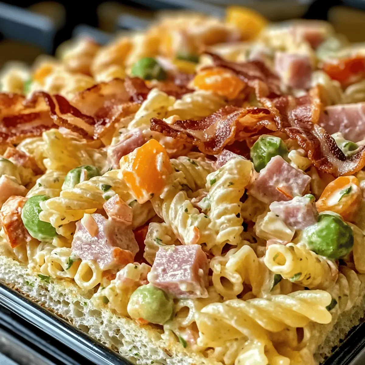 Delizioso Club-Sandwich-Nudelsalat für jeden Anlass