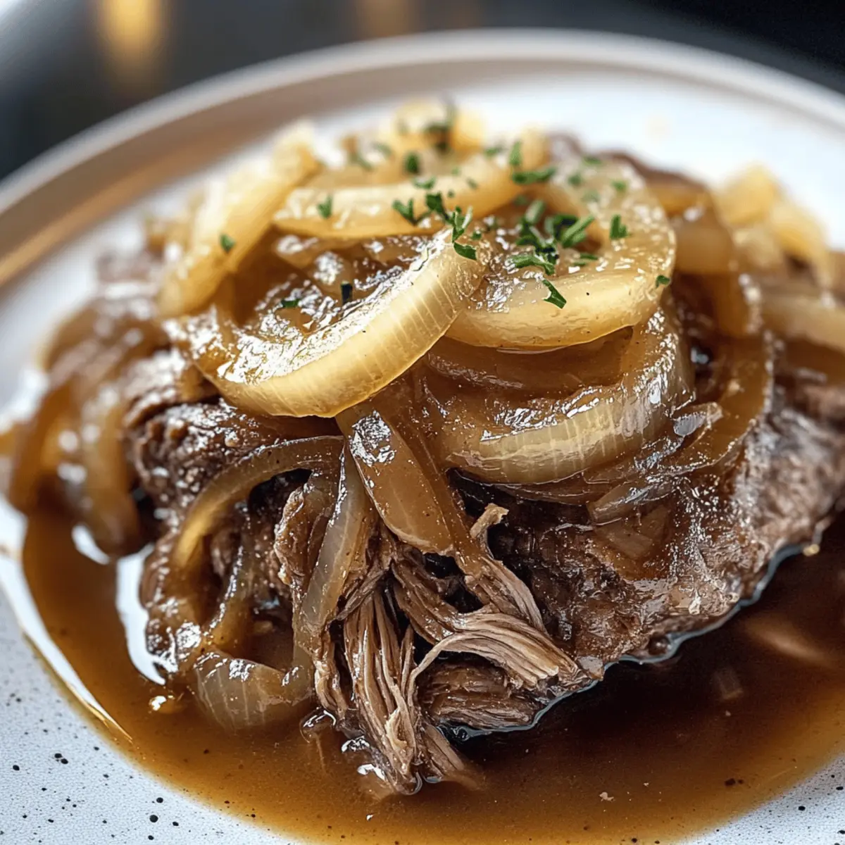 Zwiebel-Rinderbraten für herzlichen Genuss
