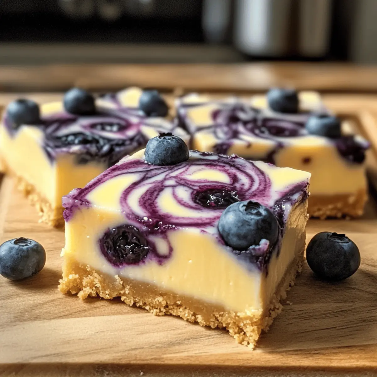 Ravenclaw Heidelbeer-Zitronen-Käsekuchen-Riegel genießen