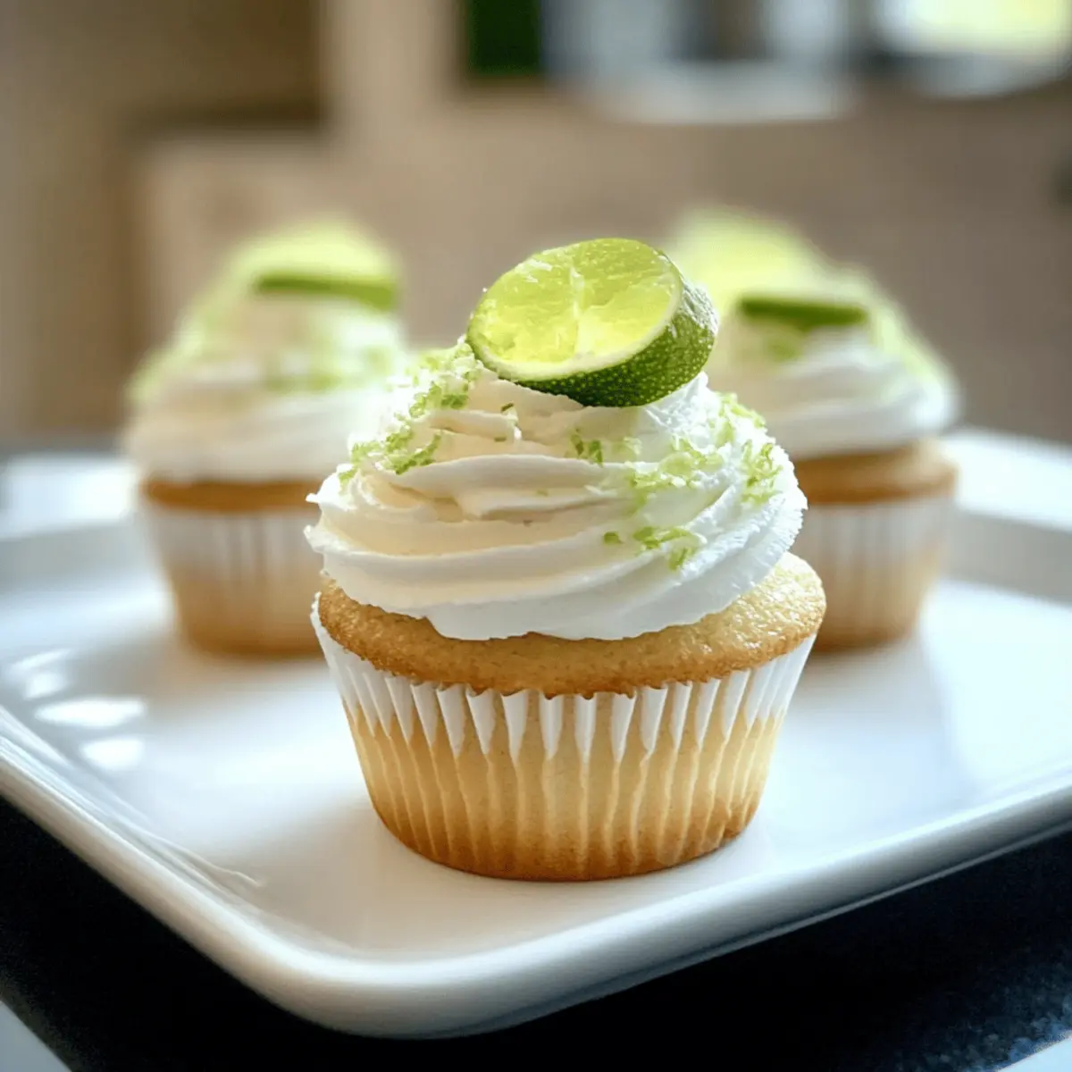 Kokosnusscupcakes mit Limettenfrosting leicht gemacht