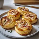Flammkuchen Schnecken