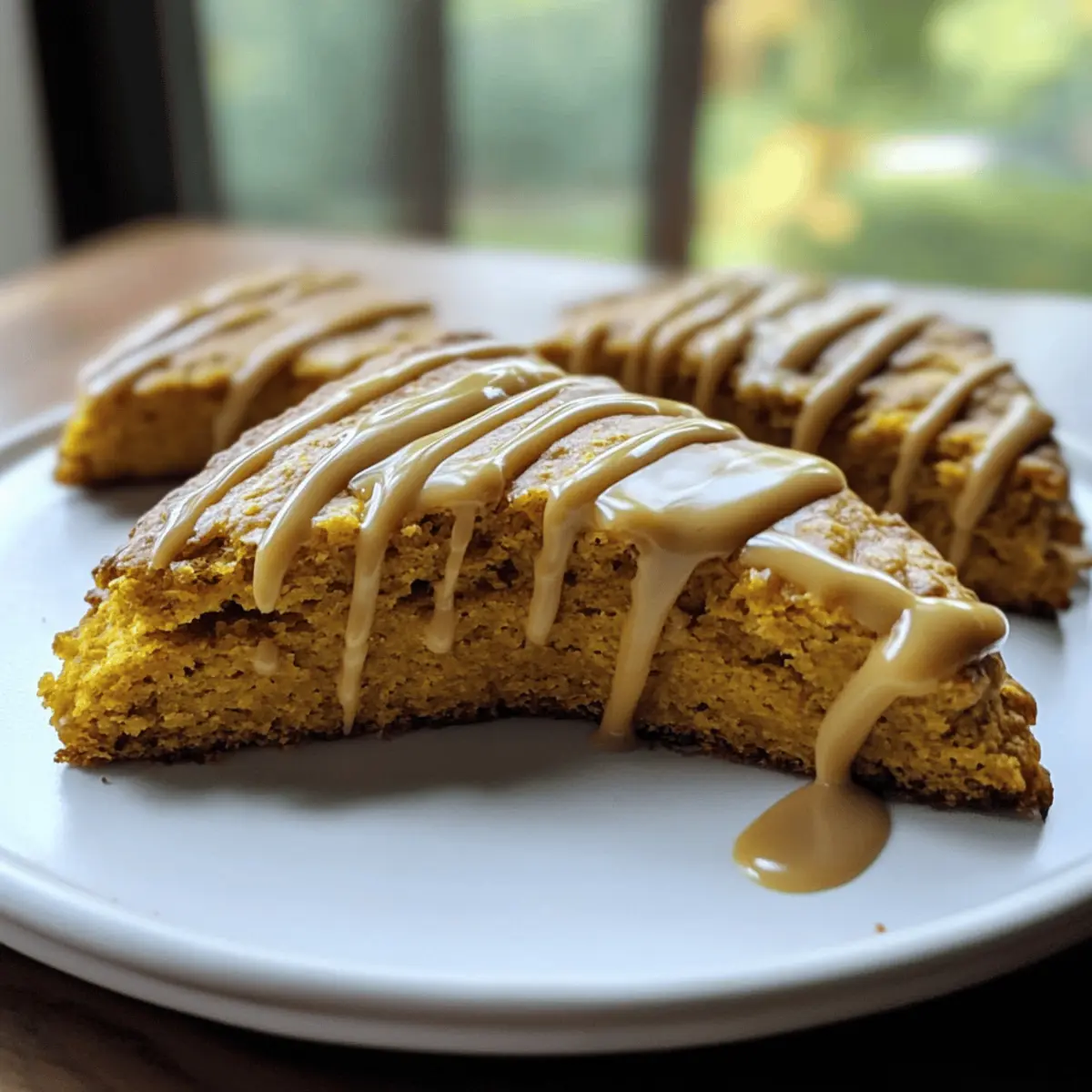 Frisch gemahlene Kürbiskekse mit Kürbistropfensauce