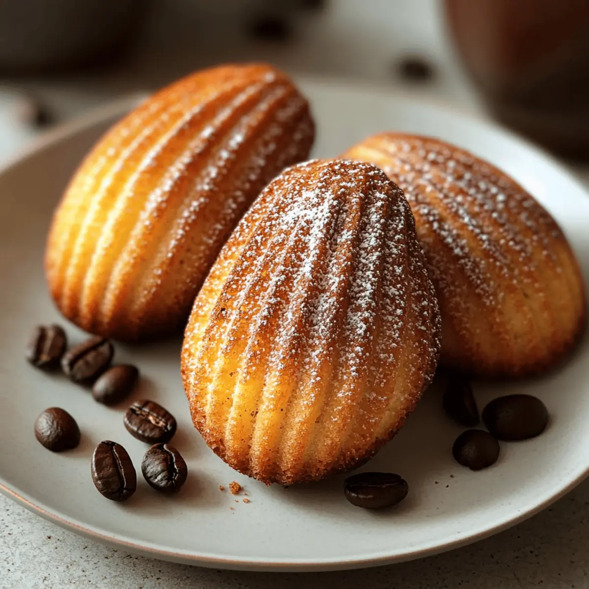 Kaffee Madeleines mit Vanille – Einfach lecker backen