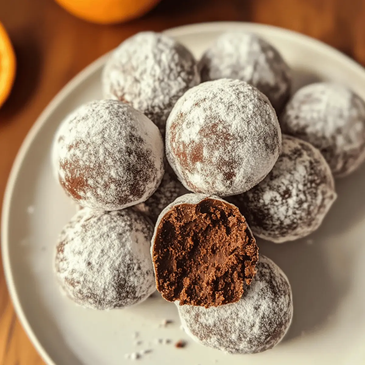 Schokoladen-Orange-Trüffel ganz einfach selbst machen