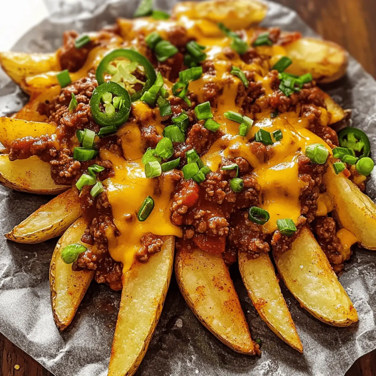 Chili-Käse-Pommes für den perfekten Snack-Abend