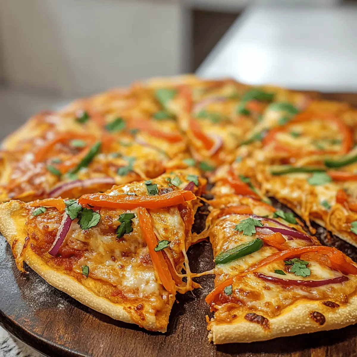 Thai-Curry-Pizza: Eine leckere Fusion für zu Hause