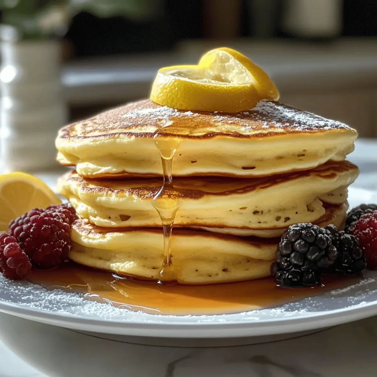 Zitronen-Ricotta-Pfannkuchen für den perfekten Brunch