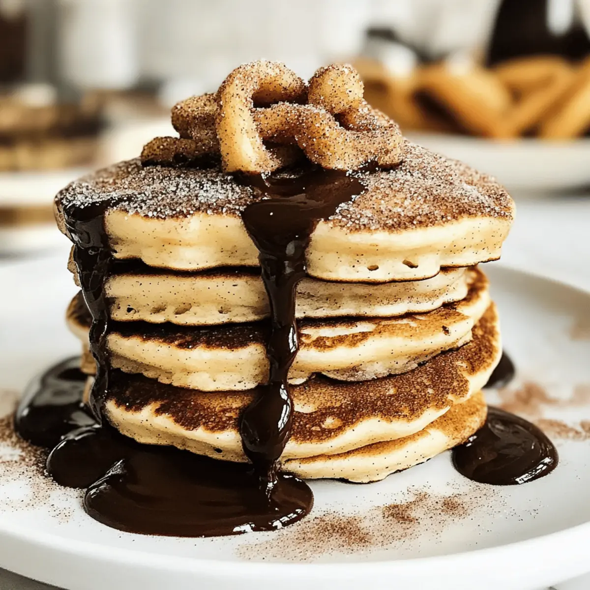 Churro-Pfannkuchen: Süße Versuchung zum Frühstück