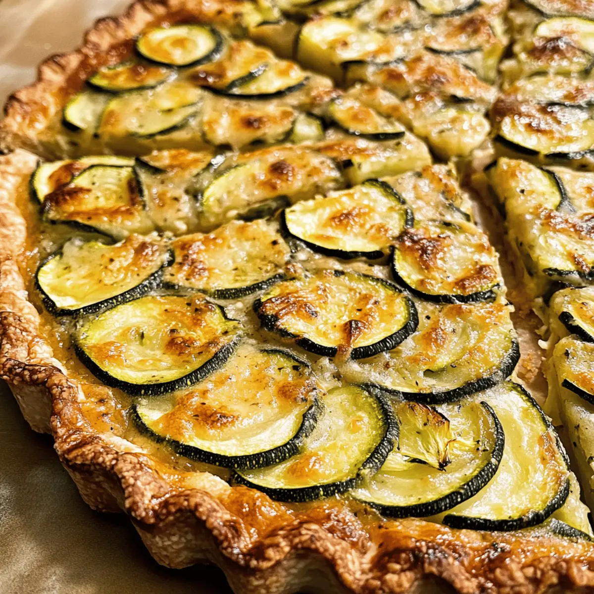 Zucchini Scarpaccia - Ein einfacher Genuss aus Toskana