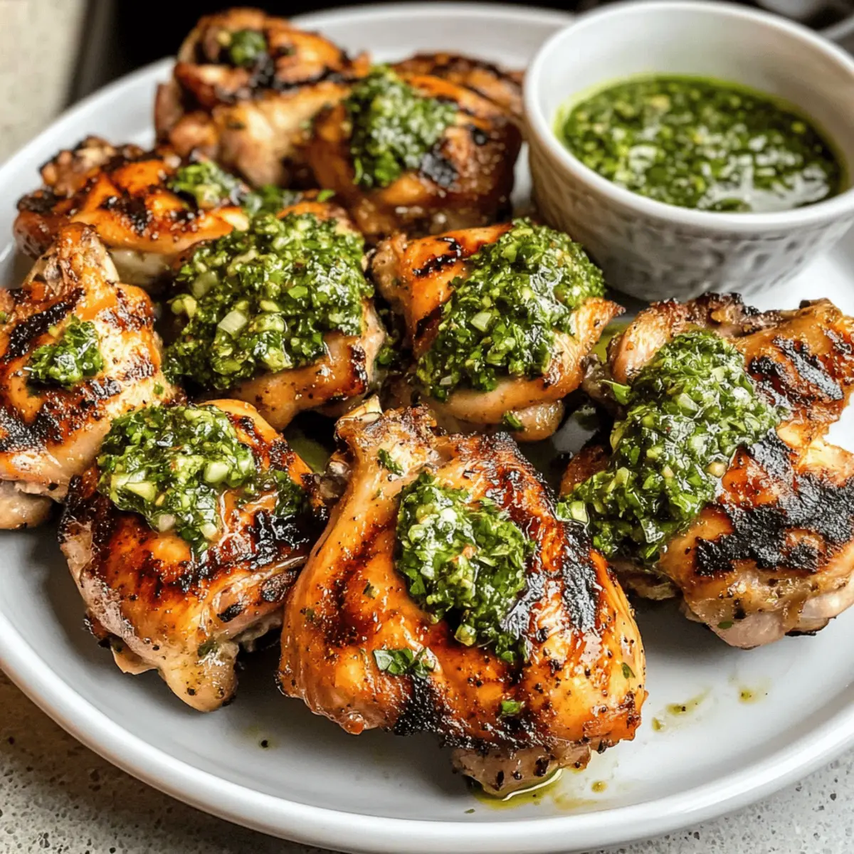Gegrilltes Chimichurri-Hühnchen für den perfekten Sommer