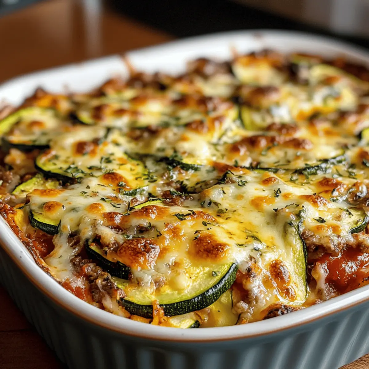 Zucchini Pizza Auflauf – Gesund und lecker genießen