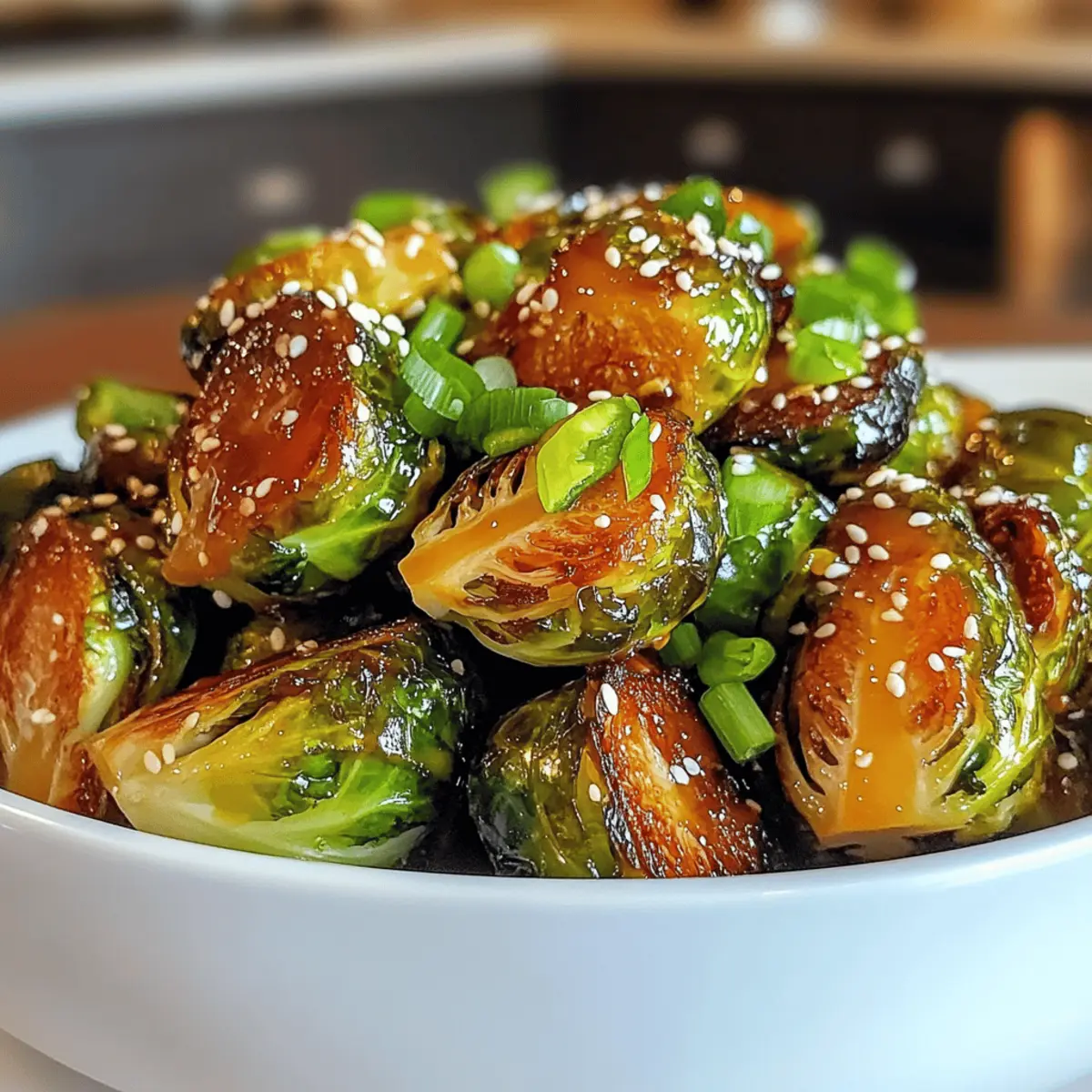Honig Sriracha Rosenkohl – Süß und würzig genießen