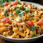 Leckere cremige Taco-Pasta mit Makkaroni Rezept