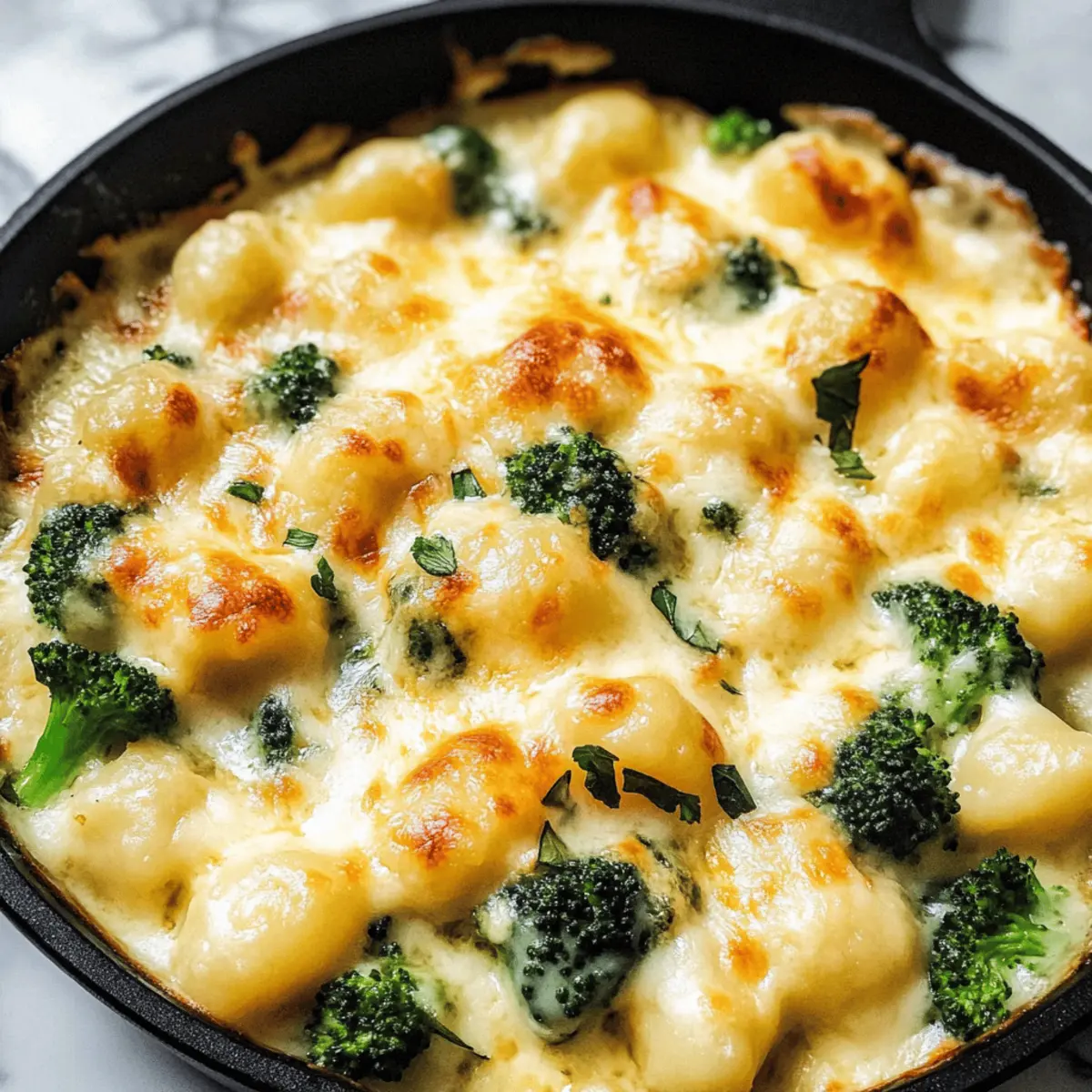 30 Minuten Ein-Pfannen Brokkoli Gnocchi perfekt für Eilige