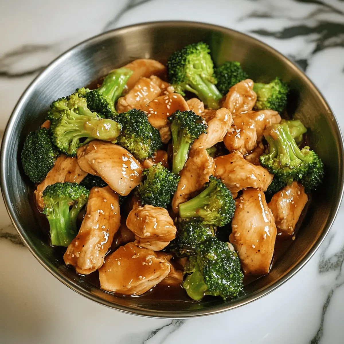 Hühnchen und Brokkoli Pfanne in 25 Minuten