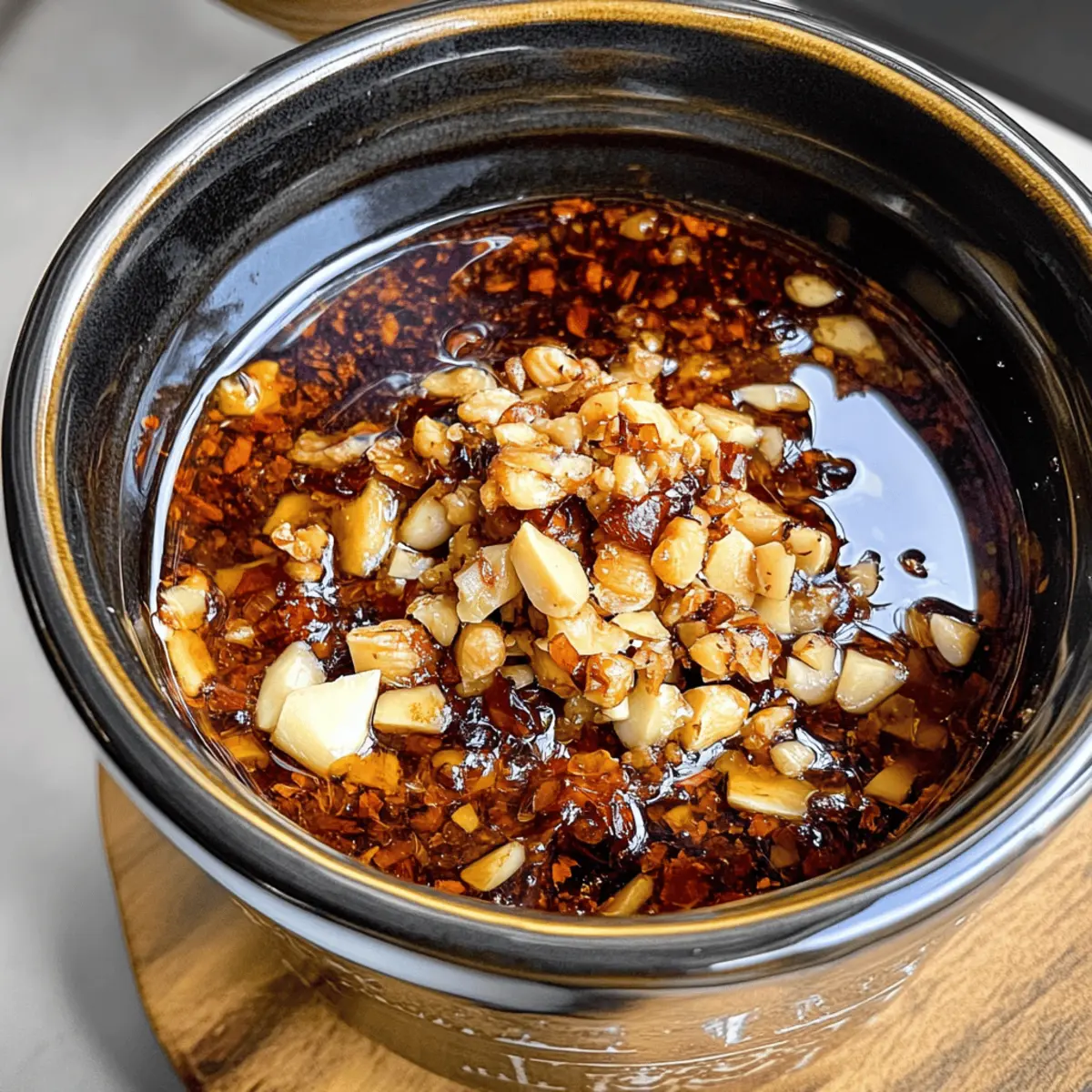 Chiliöl Doppel Crunch: Knusprig und Würzig Genuss