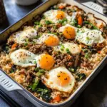 Bibimbap-Auflauf