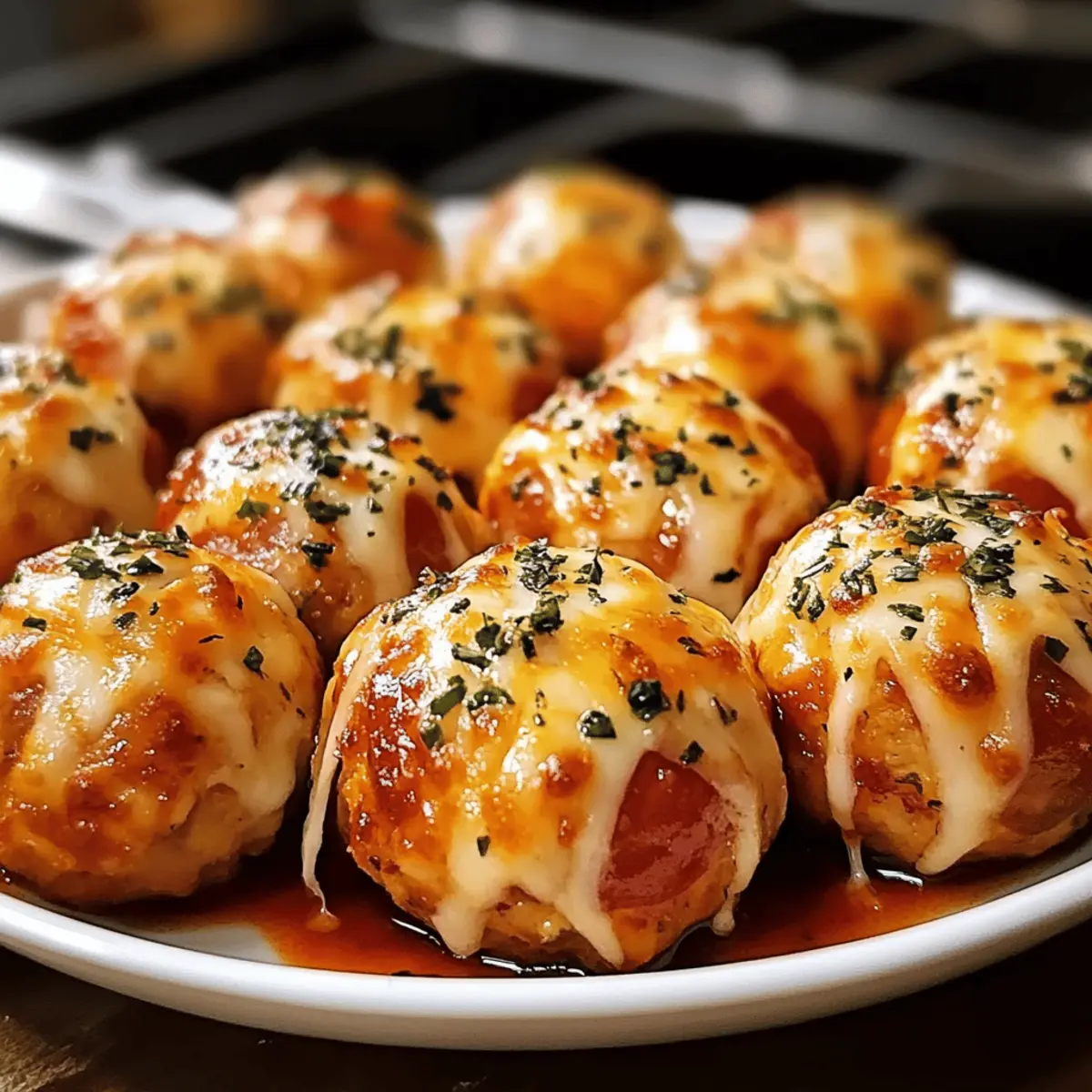 Leckere Pizza Bällchen für jeden Anlass