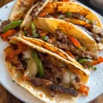 Philly Cheesesteak Tacos