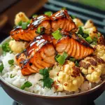 Sriracha-Honig-Lachs-Schalen