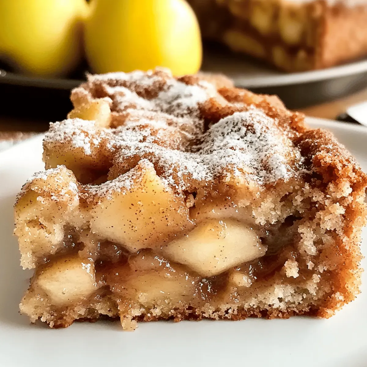 Zimt-Zucker-Apfelkuchen für gemütliche Nachmittage