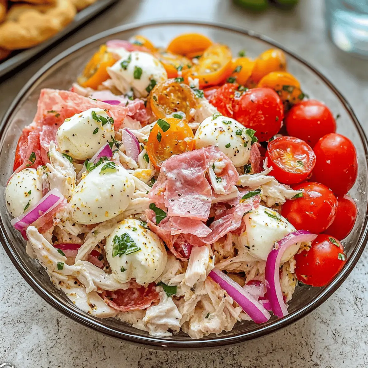 Grinder Hähnchensalat – Frisch und Unwiderstehlich lecker